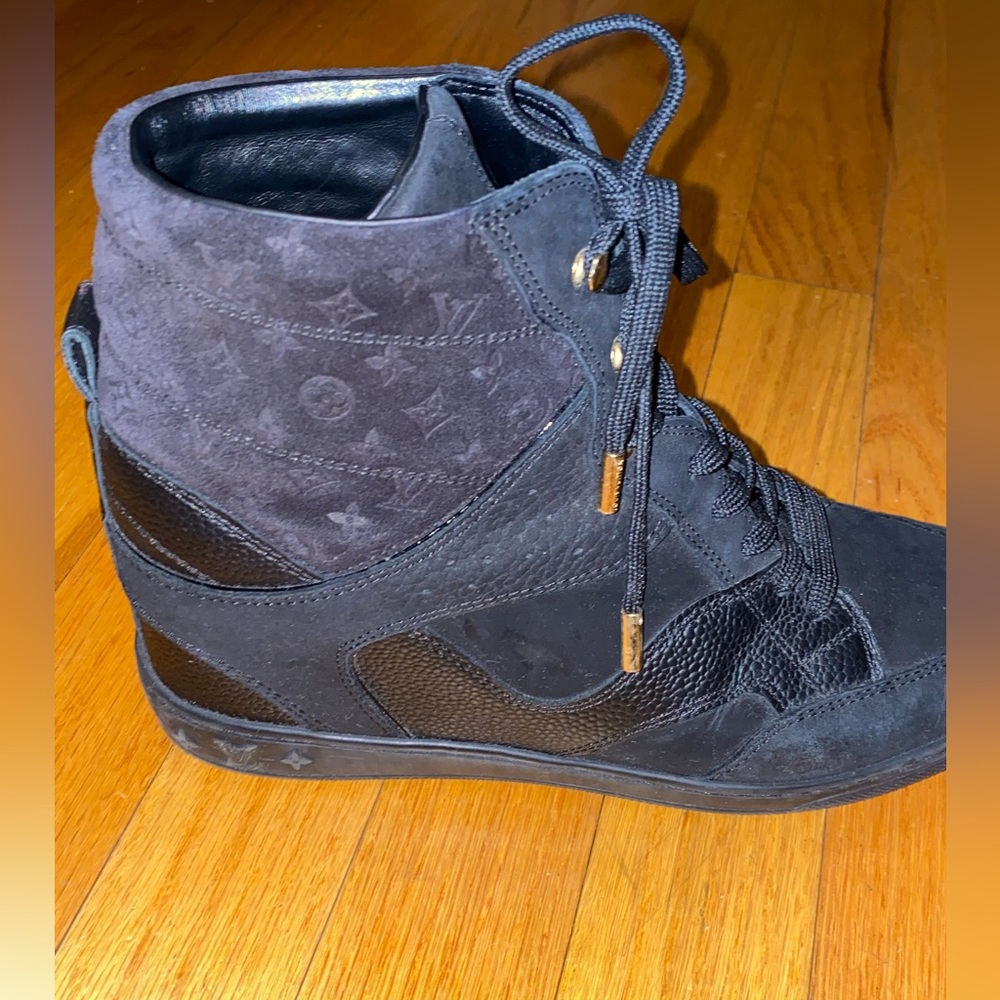 Louis Vuitton sneaker wedges